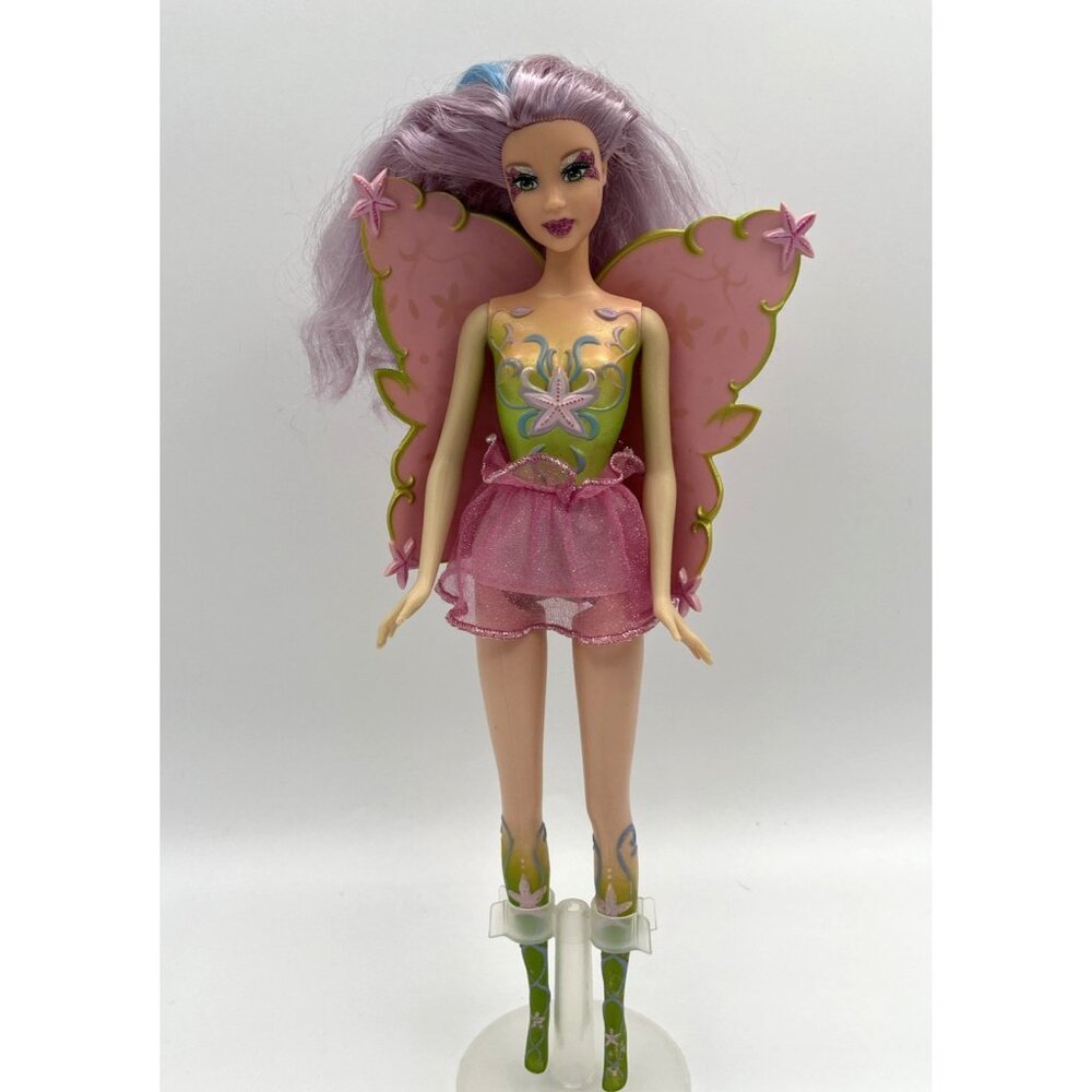 Barbie Fairytopia Mermaidia Doll w/ Color Change Wings & Hair Mattel 2006
